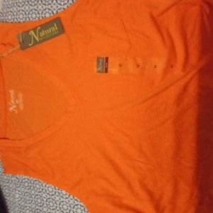 A orange comfortable tank top